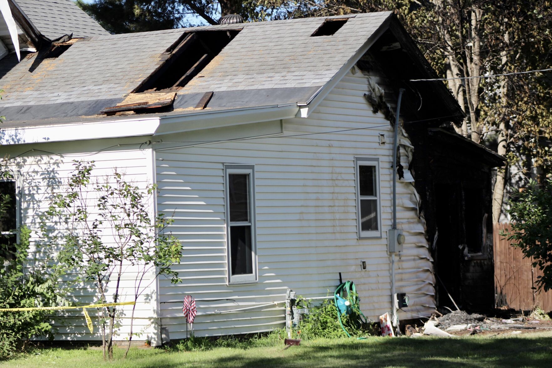 Side of house